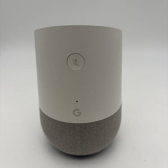 Google Home Max Smart Speaker Chalk White - Missing Power Cord - Picture 2 of 5